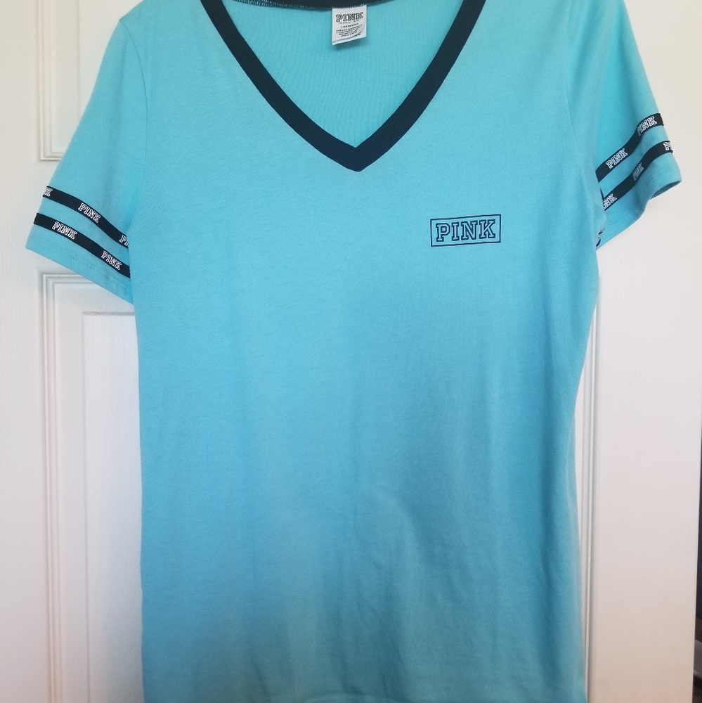 Victoria Secret PINK Carribian Blue size large